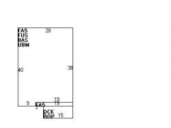 67 Jewett St, Newton, MA 02458 floor plan