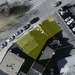 24 Union St, Newton, MA 02459 aerial view