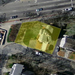 31 Elmwood St, Newton, MA 02458 aerial view