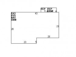 542 California St, Newton, MA 02460 floor plan