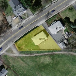 208 Lexington St, Newton, MA 02466 aerial view