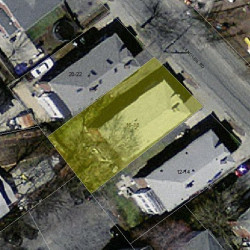 18 Lenglen Rd, Newton, MA 02458 aerial view