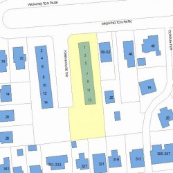 13 Town House Dr, Newton, MA 02460 plot plan