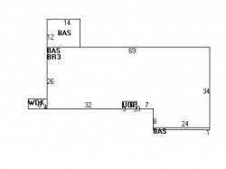 590 Dedham St, Newton, MA 02459 floor plan