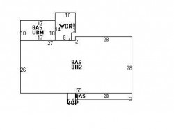 53 Andrew St, Newton, MA 02461 floor plan