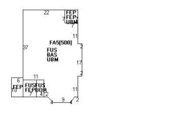 268 Melrose St, Newton, MA 02466 floor plan