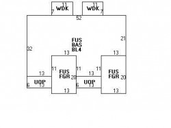 37 Johnson Pl, Newton, MA 02466 floor plan