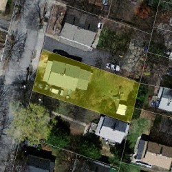 16 Williams St, Newton, MA 02464 aerial view