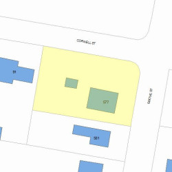 577 Grove St, Newton, MA 02462 plot plan