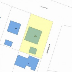 450 Crafts St, Newton, MA 02465 plot plan