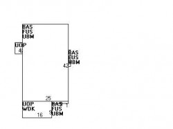 174 Elliot St, Newton, MA 02464 floor plan