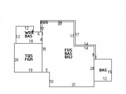 22 Brush Hill Rd, Newton, MA 02461 floor plan