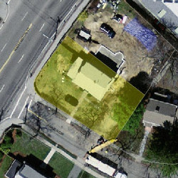 6 Angier Cir, Newton, MA 02466 aerial view