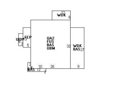 16 Lindbergh Ave, Newton, MA 02465 floor plan