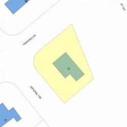 36 Deforest Rd, Newton, MA 02462 plot plan