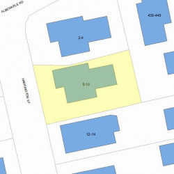 10 Harrington St, Newton, MA 02460 plot plan