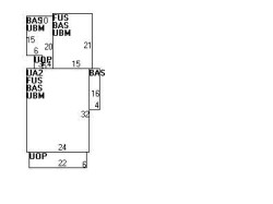 218 Church St, Newton, MA 02458 floor plan