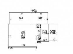 24 Cochituate Rd, Newton, MA 02461 floor plan