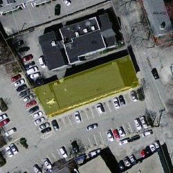 437 Cherry St, Newton, MA 02465 aerial view