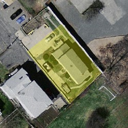 18 Barrieau Ct, Newton, MA 02460 aerial view