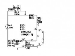 1032 Centre St, Newton, MA 02459 floor plan
