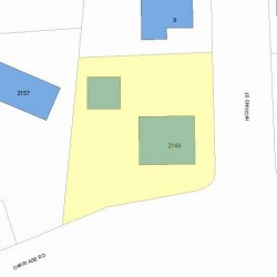 2149 Commonwealth Ave, Newton, MA 02466 plot plan