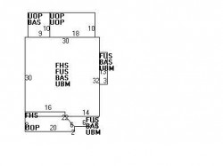 56 Warren St, Newton, MA 02459 floor plan