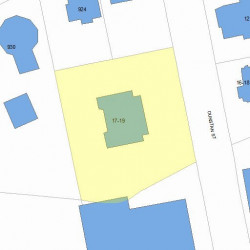 17 Dunstan St, Newton, MA 02465 plot plan