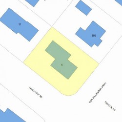 5 Mccarthy Rd, Newton, MA 02459 plot plan