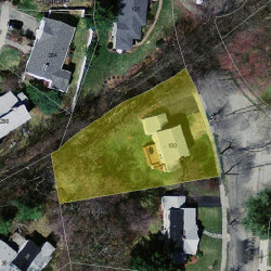 100 Boulder Rd, Newton, MA 02459 aerial view