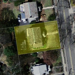 917 Chestnut St, Newton, MA 02465 aerial view