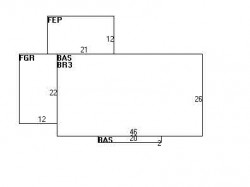 26 Swallow Dr, Newton, MA 02462 floor plan