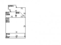 129 Beaumont Ave, Newton, MA 02460 floor plan