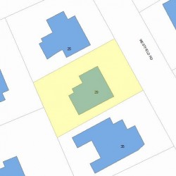 29 Westfield Rd, Newton, MA 02465 plot plan