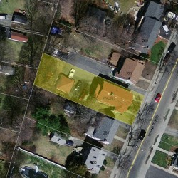 275 Lexington St, Newton, MA 02466 aerial view