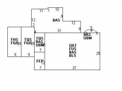 128 Dorset Rd, Newton, MA 02468 floor plan