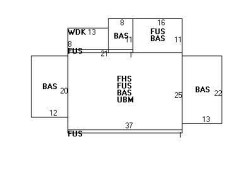 42 Howland Rd, Newton, MA 02465 floor plan