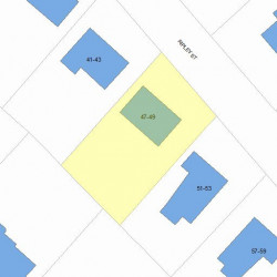 49 Ripley St, Newton, MA 02459 plot plan