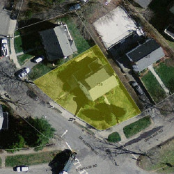 159 Commonwealth Ave, Newton, MA 02459 aerial view