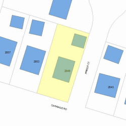 2049 Commonwealth Ave, Newton, MA 02466 plot plan