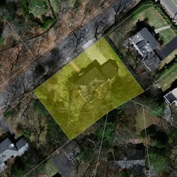 79 Howland Rd, Newton, MA 02465 aerial view