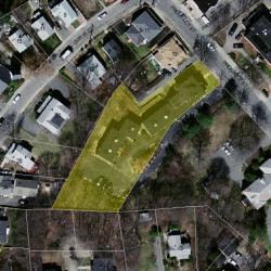 21 Prospect St, Newton, MA 02465 aerial view