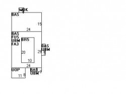 111 Dickerman Rd, Newton, MA 02461 floor plan