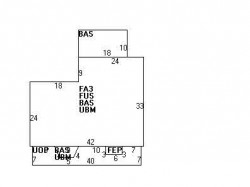 1223 Walnut St, Newton, MA 02461 floor plan