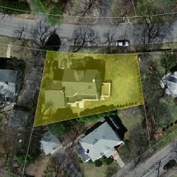 20 Mossfield Rd, Newton, MA 02468 aerial view