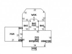 220 Plymouth Rd, Newton, MA 02461 floor plan