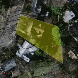 108 Ridge Ave, Newton, MA 02459 aerial view