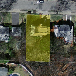 114 Parker Ave, Newton, MA 02461 aerial view