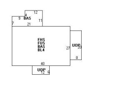 398 Wolcott St, Newton, MA 02466 floor plan