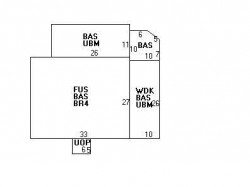 26 Wyman St, Newton, MA 02468 floor plan